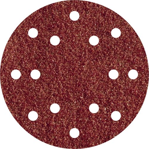 DISCO LIJA CORINDON GR.120 150MM(5 UNDS.) ADHESIVA