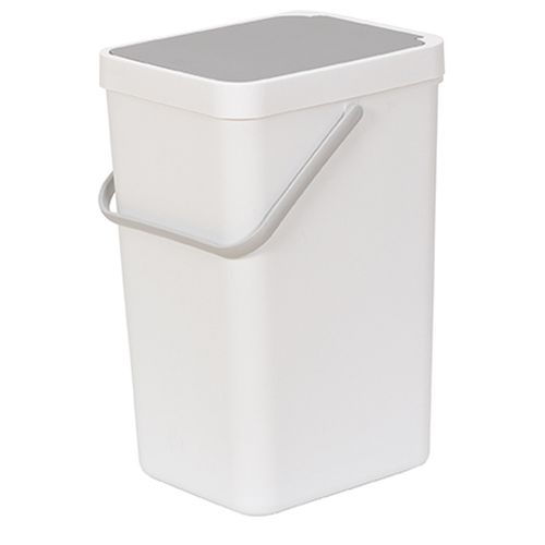 CUBO RECICLAJE BLANCO 18L