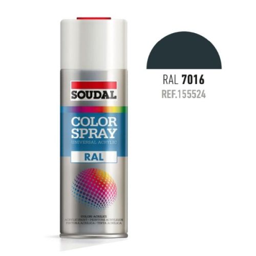PINTURA SPRAY ACRILICA RAL 7016 ANTRACITA 400ML