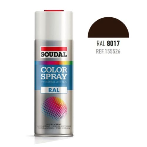 PINTURA SPRAY ACRILICA RAL 8017 CHOCOLATE 400ML