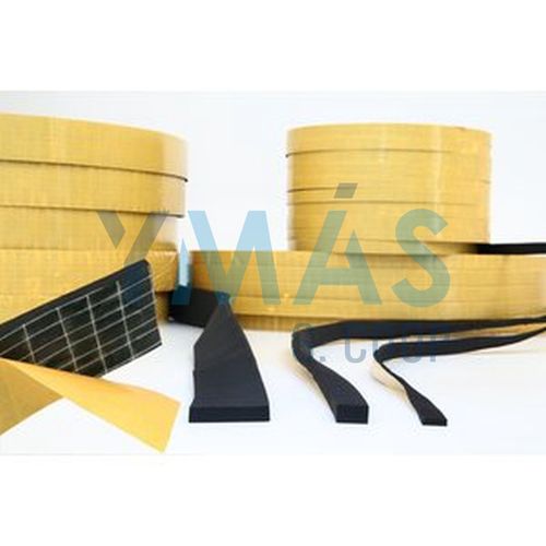 PERFIL ESPONJA NEOPRENO C/ADHESIVO 25MMX15MM METRO