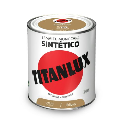 ESMALTE SINTETICO TITANLUX GAMUZA 750ML