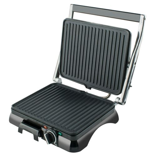 GRILL ASAR DOBLE INOX 2000W ANTIADHERENT 320X350MM