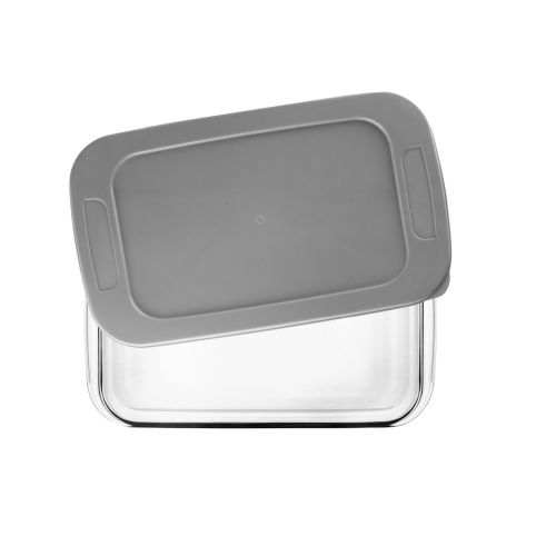 FUENTE CRISTAL RECTANGULAR CON TAPA 1,6L