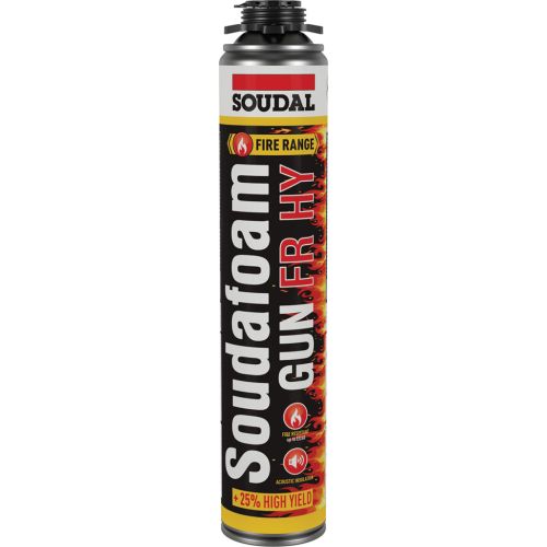 ESPUMA IGNIFUGA SOUDAFOAM FR HY PISTOLA 750ML