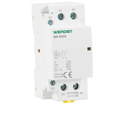CONTACTOR MODULAR ANCHO 2P 63 A14KW
