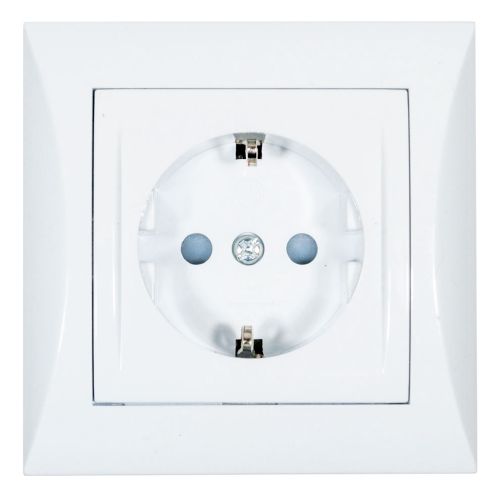 BASE SCHUKO EMPOTRAR BLANCO