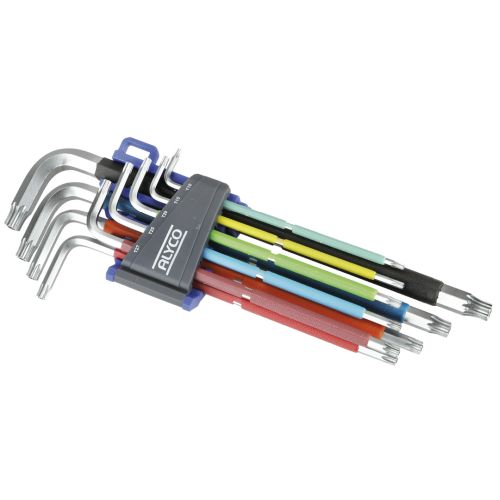 JUEGO LLAVES TORX INVIOLABLES 9 PZAS