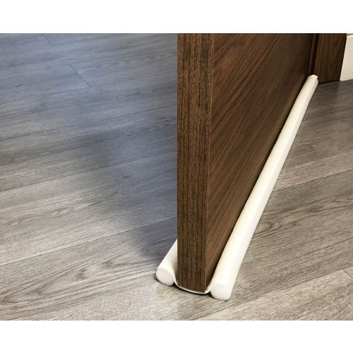 BURLETE BAJO PUERTA RODILLO BLANCO 95CM