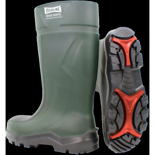 BOTA ISSAPOL THERMO S5 PU METAL-FREE VERDE 40