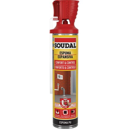 ESPUMA POLIURETANO UNIVERSAL MANUAL SOUDAL 300ML