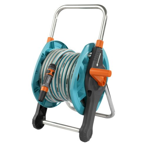 PORTAMANGUERA EQUIPADO 20M MANGUERA  13MM Y ACC.