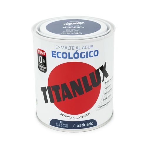 ESMALTE AL AGUA ECOLOGICO BLANCO SATINADO 2,5L