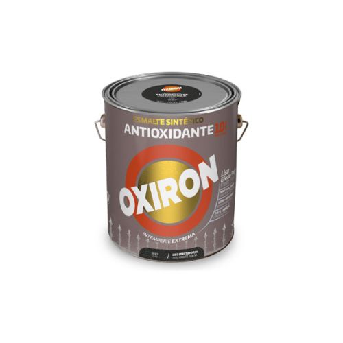 ESMALTE ANTIOXIDANTE OXIRON FORJA LISO NEGRO 4L