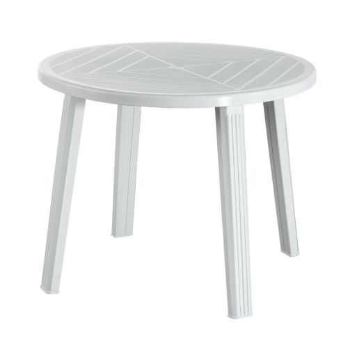 MESA REDONDA GIOVE BLANCO 90CM
