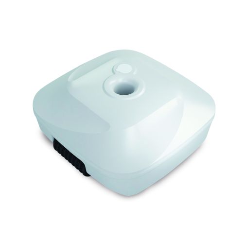 BASE PARASOL 37L 33/48MM C/RUEDAS 52X52CM BLANCO