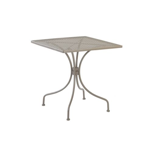 MESA EGEO 70X70 ARENA ACERO PINTADO