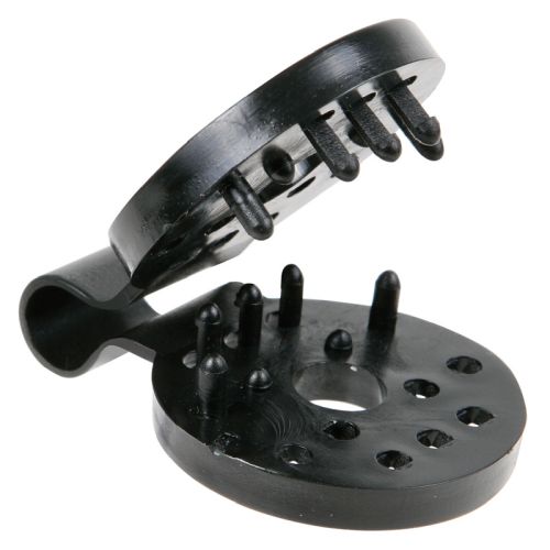 CLIP DE FIJACION PLASTICO PARA MALLA 100 UNIDADES