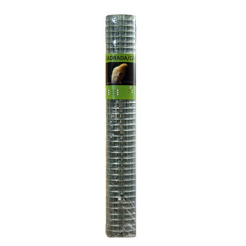TELA POST-GALVANIZADA 6X6-0,8-0,6 ROLLO 25M