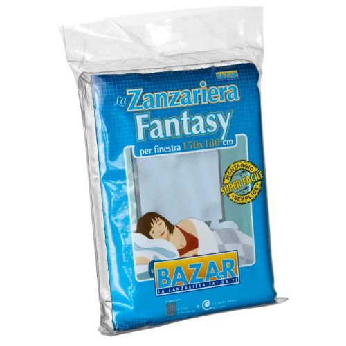 MOSQUITERA VELCRO VENTANA BLANCO 150X180CM