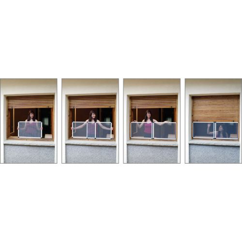 MOSQUITERA EXTENSIBLE 50-92 X 40 BRONCE