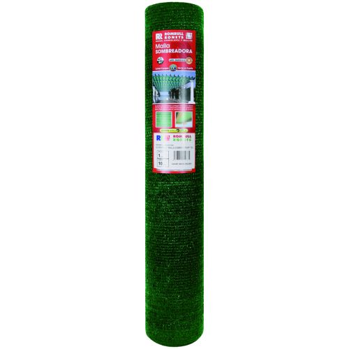 MALLA SOMBREADORA VERDE 80%-90% 1X5M