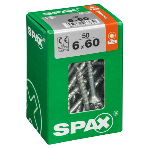 TIRAFONDO WIROX TORX 6X60 C50
