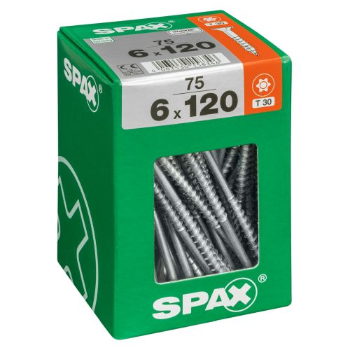 TIRAFONDO WIROX TORX 6X120 C75