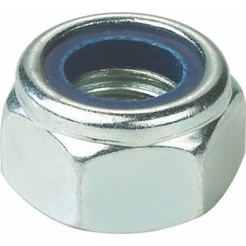 TUERCA HEXAG AUTOBLOCANTE ZINCADA M12 DIN985 C200 (CENTENAS)