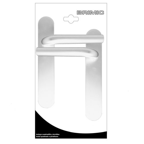 MANILLA ACERO INOX FORMAL BLANCO