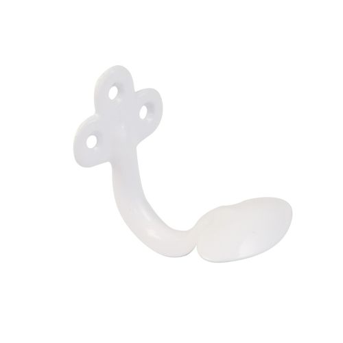 COLGADOR 2 75X46MM BLANCO EPOXY