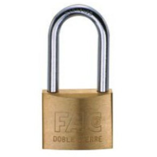 CANDADO LATON ARCO LARGO 30MM LLAVES IGUALES