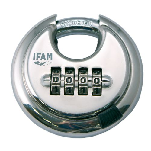 CANDADO CIRCULAR COMBINACION INOX IFAM 70MM