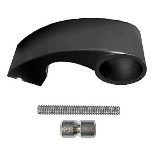 SOPORTE TIRADOR TRITON MONTAJE INTERIOR NEGRO