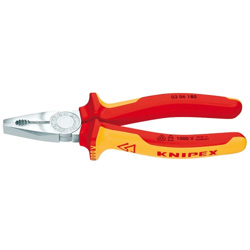 ALICATE UNIVERSAL AISLADO 1000V 180MM