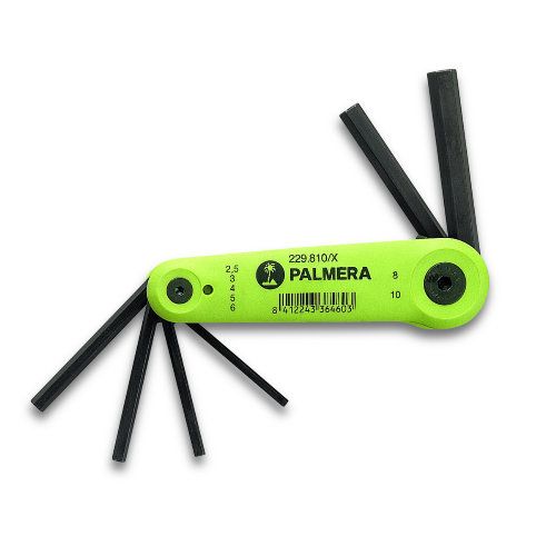 JUEGO DE LLAVES ALLEN NAVAJA 7 PIEZAS 2.5-10