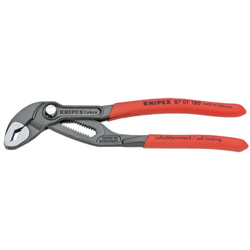 TENAZA COBRA MANGO PVC 180MM 1 1/2"