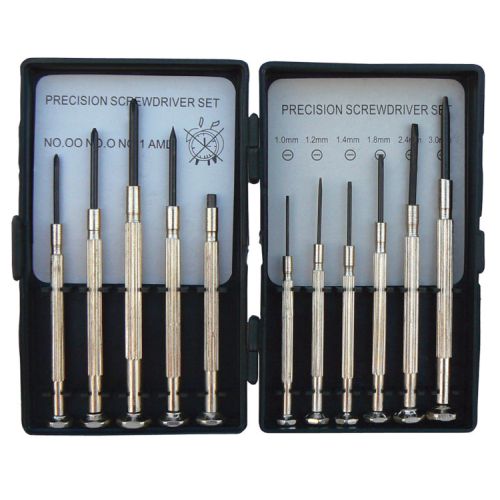 JUEGO DESTORNILLADOR RELOJERO 11 PIEZAS