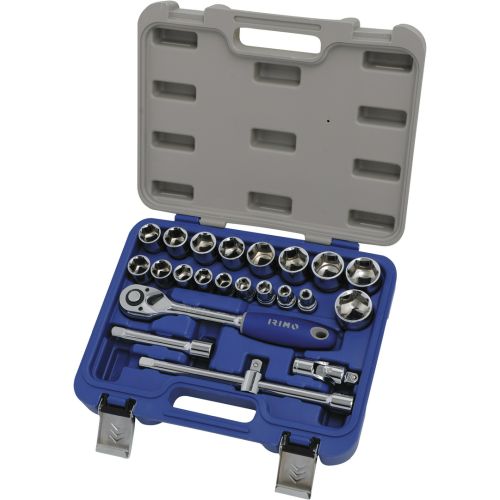 JUEGO LLAVES VASO IRIMO 1/2" 8-32MM 23 PIEZAS