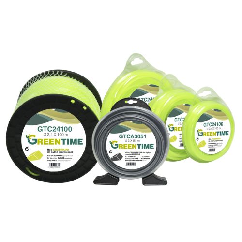 HILO DESBROZADORA NYLON-ALUM CUAD 3X51M