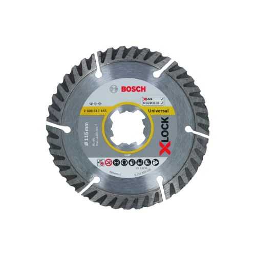 DISCO CORTE DIAMANTE 115X2X22.23MM X-LOCK
