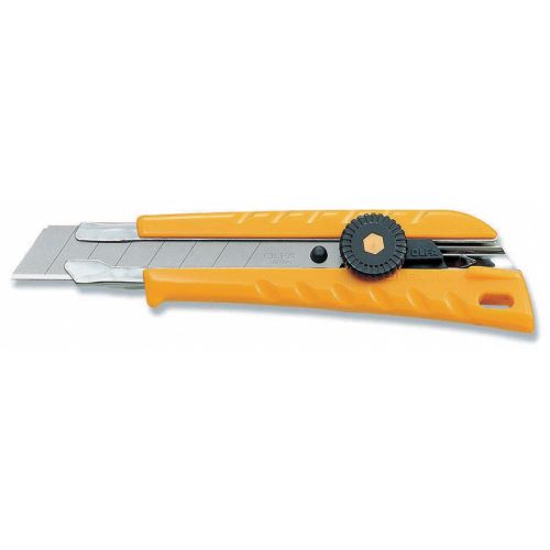 CUTTER OLFA L-1 C/BLOQUEADOR CUCHILLA 18MM