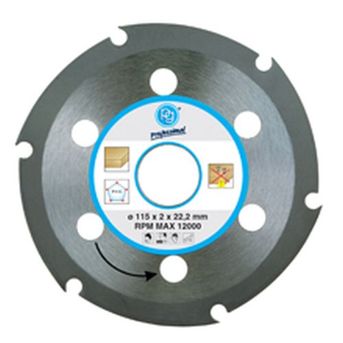 DISCO TRONZAR MADERA 115MM