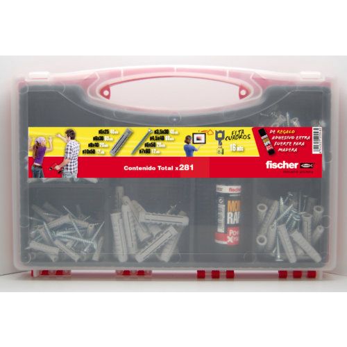 MALETIN FIJACIONES 281 PIEZAS
