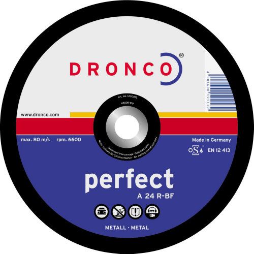 DISCO ACERO DRONCO 125X3X22,2 PERFECT