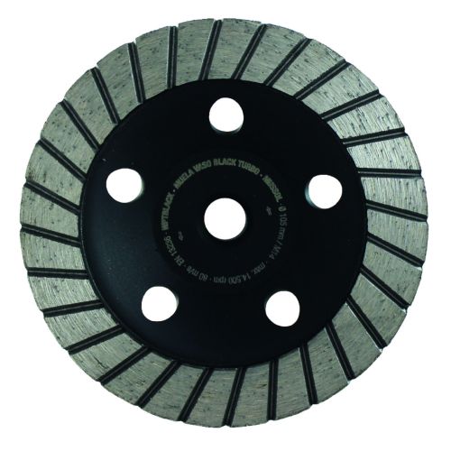 VASO DE AMOLAR BLACK TURBO 105MM