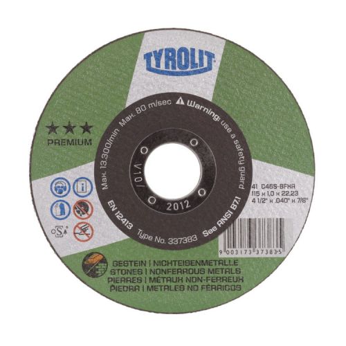 DISCO PREMIUM 41 115X1X22,23 PIEDRA