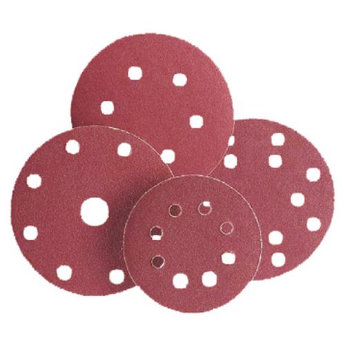 DISCO LIJA 125MM VELCRO 8 AGUJEROS GRANO 80