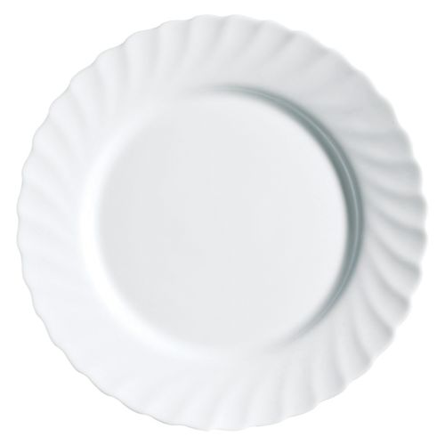 PLATO LLANO TRIANON BLANCO