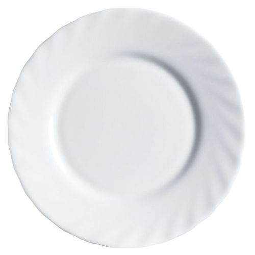 PLATO POSTRE TRIANON BLANCO